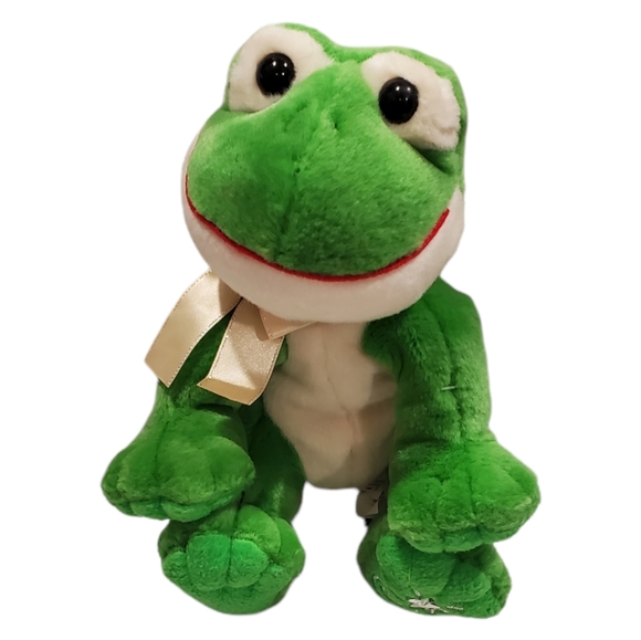 Shining Stars 2006 Collectible Plush Stuffed Animal Frog Russ Bernie Inc. - Picture 4 of 13